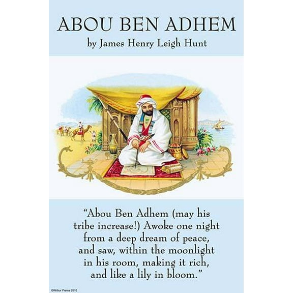 Abou Ben Adhem-Fine Art Canvas Print (20" x 30")