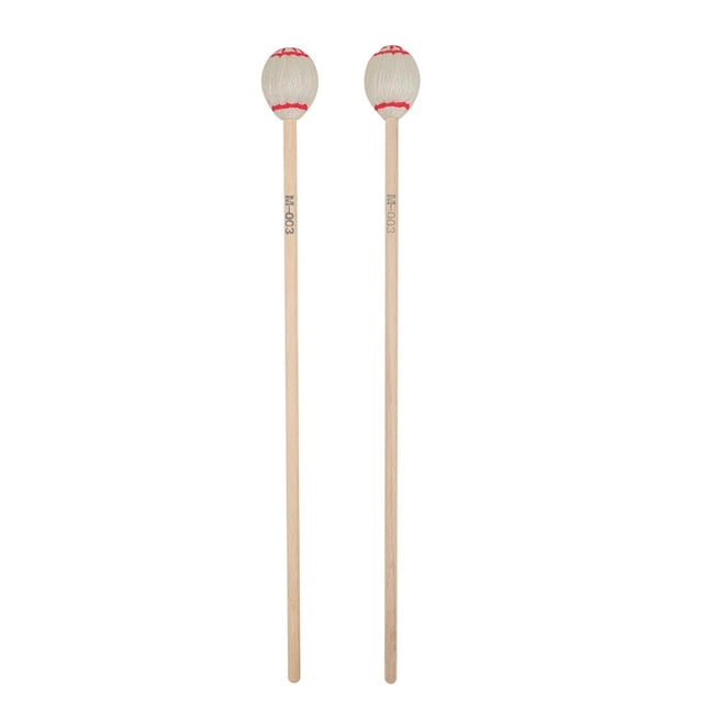 Mazos de Marimba CUTICAT Mazo de Marimba con Mango de Madera Cabeza de Hilo