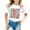 White, variant on Boys Girls T-Shirt 100 Day Of School Printing Graphic Tees Summer Casual Crew Neck Short Sleeve T Shirt Kids Shirts Red 6-7 Years