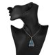thumbnail image 2 of Collar de cadena colgante de resina de mujer de aleación de moda regalo accesorio de joyería femenina (A), 2 of 6