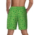thumbnail image 4 of Goofa St Patrick's Day Printed Men's Swim Trunks Board Shorts Quick Dry Mens Swimming Trunks with Compression Liner,Breathable Fit Hawaii Beach Shorts-3X-Large, 4 of 9