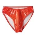 thumbnail image 4 of Pantalones de cuero PU ligeros y sexys, ropa interior de cuero brillante para hombres, calzoncillos de actuación para pole dance y discotecas, levantamiento de cadera, 4 of 5
