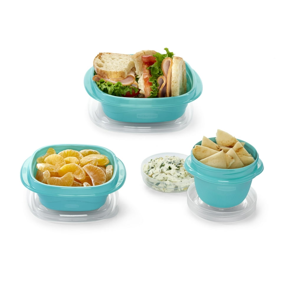 Rubbermaid TakeAlongs On the Go Food Storage and Meal Prep Containers