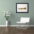 thumbnail image 3 of Trademark Fine Art 'Istanbul Turkey Skyline' Canvas Art by Michael Tompsett, White Matte, Black Frame, 3 of 4