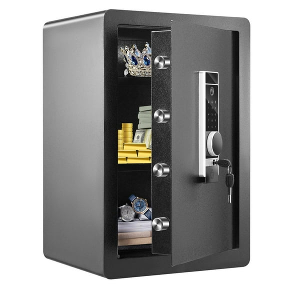 Safe 2.2 Cubic Feet Home Safe Steel for Cash 15.75x13x23.6 inch