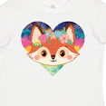 thumbnail image 4 of Inktastic Fox Lover Heart Cute for Girls Girls Toddler T-Shirt, 4 of 5
