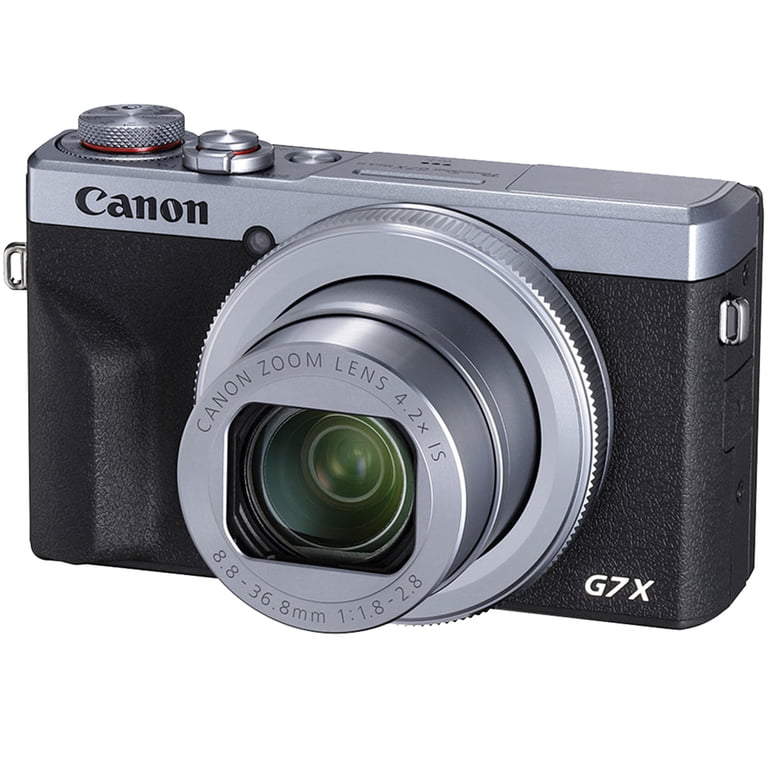【現状品】Canon PowerShot G7X SDカード付 #M61 Canon PowerShot G7 X Mark III Digital Camera (Silver) with 4.2x