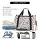thumbnail image 5 of Balery Christmas Elements Bolsa de Gimnasio para Mujeres, Bolsa de Viaje con Bolsillo Húmedo, Bolsa de Fin de Semana para Mujeres, Bolsa de Viaje Resistente al Agua, 5 of 7