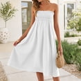 thumbnail image 2 of Maxi Skirt for Women Floral Elastic Flowy Long Skirts Beach Cover Up Vacation Skirt, 2 of 8