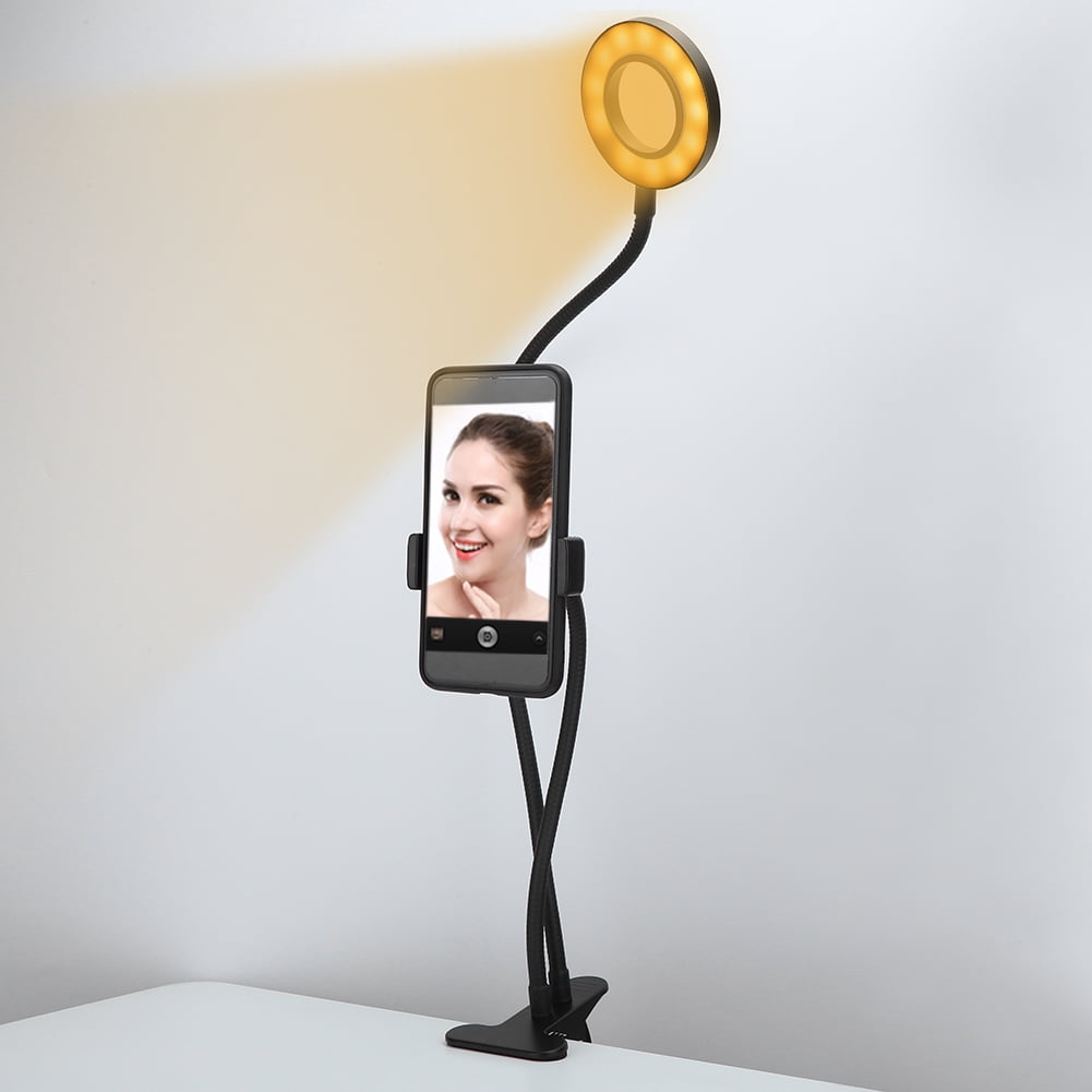 NFTIGB Folding LED Light High Brightness Tattoo Lamp Adjustable Clip On Nail Art Lamp Black, Professional Desktop Curing Dryer for Manicure Pedicure and Precision Beauty Tasks, Portable Tool