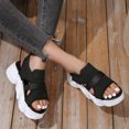 thumbnail image 2 of Vedolay Sandals for Ladies Sandals for Women Dressy Summer Casual Beach Outdoor Wedges Sandal Shoes,Gray 8, 2 of 5