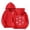 Red, variant on Bobifish Toddler Girls Hoodies Retro Style Bow Printed Hooded Sweatshirts Stylish Casual Long Sleeve Hoodies Loose Fit Kids Spring Daily Wear Outfits,Size 3-4T