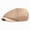 Khaki, variant on Men Women Classic Mesh Beret Hats Solid Adjustable Outdoor Newsboy Driving Golf Summer Cap