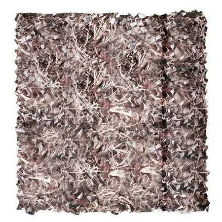 Debonair Camo Netting Camouflage Net Bulk Roll Mesh Cover Blind for Hunting Decoration Sun Shade Party Camping Outdoor(Brown 5 x 6.5 )