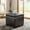 Brown, variant on SAFAVIEH Jonathan Flip Top Ottoman Red