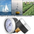 thumbnail image 1 of 0-60 Psi 0-4 Bar Pressure Gauge Manometer, Metal Case, 40mm Dial Plate, Portable, Stable Performance, for Water Air Oil Dial Instrument, 1/8NPT Thread, 1 of 7