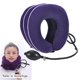 thumbnail image 4 of Dispositivo de del cuello cervical Almohada inflable del corrector de camilla del cuello Púrpura shamjiam Dispositivo de tracción del cuello, 4 of 9