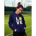 thumbnail image 3 of Tstars Love Softball Women's Hoodie - Ideal Birthday Gift for Softball Fans and Players - Comfortable Sportswear - Show Your Softball Passion - Perfect Apparel for Softball Moms, 3 of 7