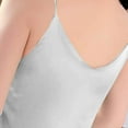 thumbnail image 4 of Uaswgudfs 2025 Women's Close Fit & Comfortable Silk Satin Camisole Top - V-Neck Sleeveless Nightwear & Pajama Tanks, 4 of 5