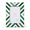 Green-4x6, variant on Green 4x4 Chevron Inlay Handmade Picture Frame for Tabletop or Wall Display