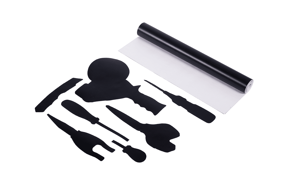 Shadow Board Vinyl Tool Tape Black