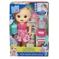 thumbnail image 3 of Baby Alive Magical Mixer Baby Doll Strawberry Shake, Blender, Drinks, Wets, Eats, Blonde Hair Toy, 3 of 8