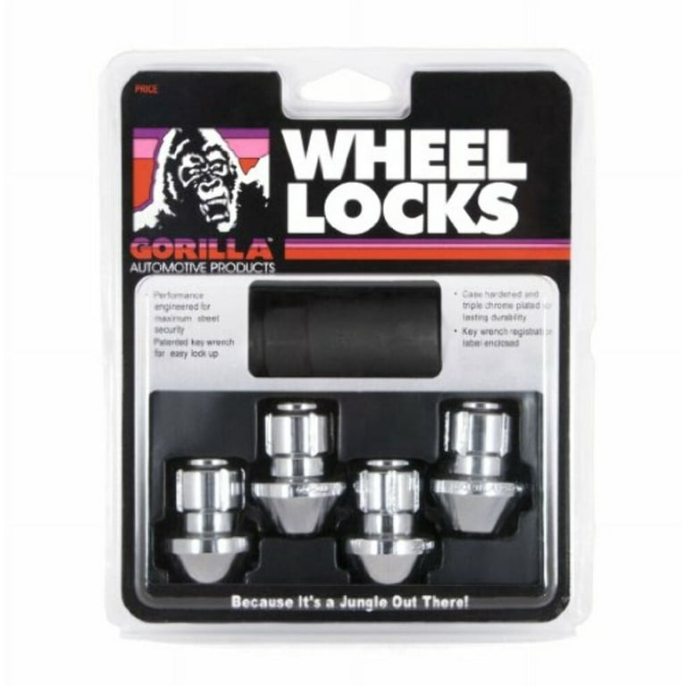 Gorilla Wheel Lock 14MM x 1.50 Conical (4pk) Gorilla Wheel Lock 14MM x 1.50 Conical (4pk)