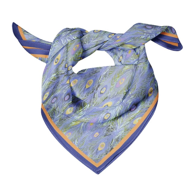Bimba Womens Rectangular Printed Cotton Voile Scarf Neck Head Wrap-40 x 80 Inches