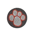 thumbnail image 2 of Insertos antideslizantes para portavasos de coche con huella de pata de perro - Alfombrillas universales para aislamiento térmico y reducción de ruido, 2 of 9