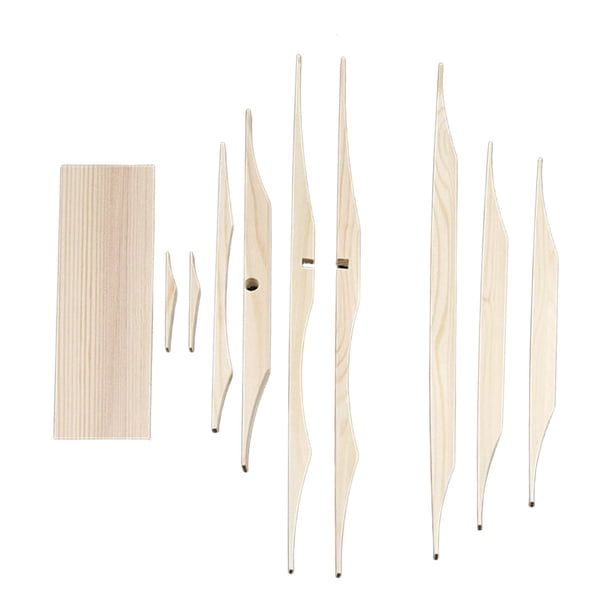 Kit de refuerzo de madera de para guitarra acústica, pieza de fabricante de guitarras, repuesto, accesorios para instrumentos musicales,