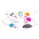 thumbnail image 4 of 7 piezas de juguete para gatos y ratones, sonajero interactivo, juguete para gatos, ratones pequeños, sonido de susurro suave, juguete para gatitos pa, 4 of 8