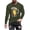 Green, variant on Black,Friday Mens Plus Size T-Shirt Fayshow0 Men'S Beer Festival Printed Long Sleeve Top Long Sleeve Round Neck Top/Shirt,Black L