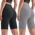 thumbnail image 1 of 2pzs Shorts Licra Deportivo Mujer Sexy Short Yoga Gym Correr, 1 of 7