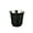 Black, variant on Summer New Simple Flat Bottom Cup Stainless Steel Double-layer Inner Tank Capsule Coffee Cup High-grade Solid Color Water Cup