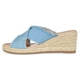 thumbnail image 3 of Journee Womens Shanni Wedge Heel Espadrille Sandals, 3 of 10