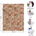 thumbnail image 4 of Patchwork Chicken Pattern Blanket,Comfortable Soft Flannel Throw Blanket,All Season,Warm Lightweight Blankets for Sofa Bed Couch Living Room Chair,30"x40", 4 of 4