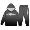 thumbnail image 4 of Kiijoy Boys Casual Athletic Tracksuit California Print Hoodie Joggers Outfits, Size 2-14, 4 of 5
