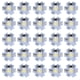 thumbnail image 2 of Chip SMDLED, 25 piezas 0,5 W 5 V de alta lámpara LED con cuentas de chip LED de durabilidad probada en el tiempo, 2 of 14