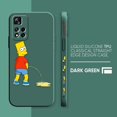 thumbnail image 3 of Case For Redmi Note 12 11 11T 11R 11E 10 9 8 7 7S PRO PLUS 4G 5G Simple Liquid silicone Case Funny The S-Simpsons, 3 of 5