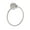 Satin Nickel, variant on Symmons 583TR Braston 6" Wall Mounted Towel Ring - Chrome