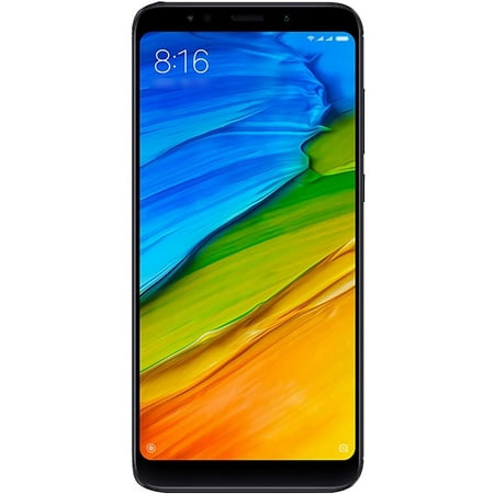 Xiaomi Redmi 5 Plus Dual-SIM 32GB ROM + 3GB RAM (GSM only | No CDMA) Factory Unlocked 4G/LTE Smartphone (Black) - International Version