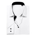thumbnail image 3 of sogami Men's Wrinkle-Resistant Long Sleeve Dress Shirt Stretch Casual Shirt, 3 of 6