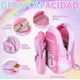 thumbnail image 4 of Mochila Escolar Kawaii Para Niñas De Primaria Secundaria Gran Capacidad Con Apertura 180grados Modelo Rosado, 4 of 4