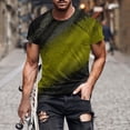 thumbnail image 1 of Aqestyerly T-Shirt Décontracté pour Homme à Manches Courtes, Col Rond, Haut Imprimé, Mode Été, Chemise pour Usage Quotidien HWRETIE, 1 of 4
