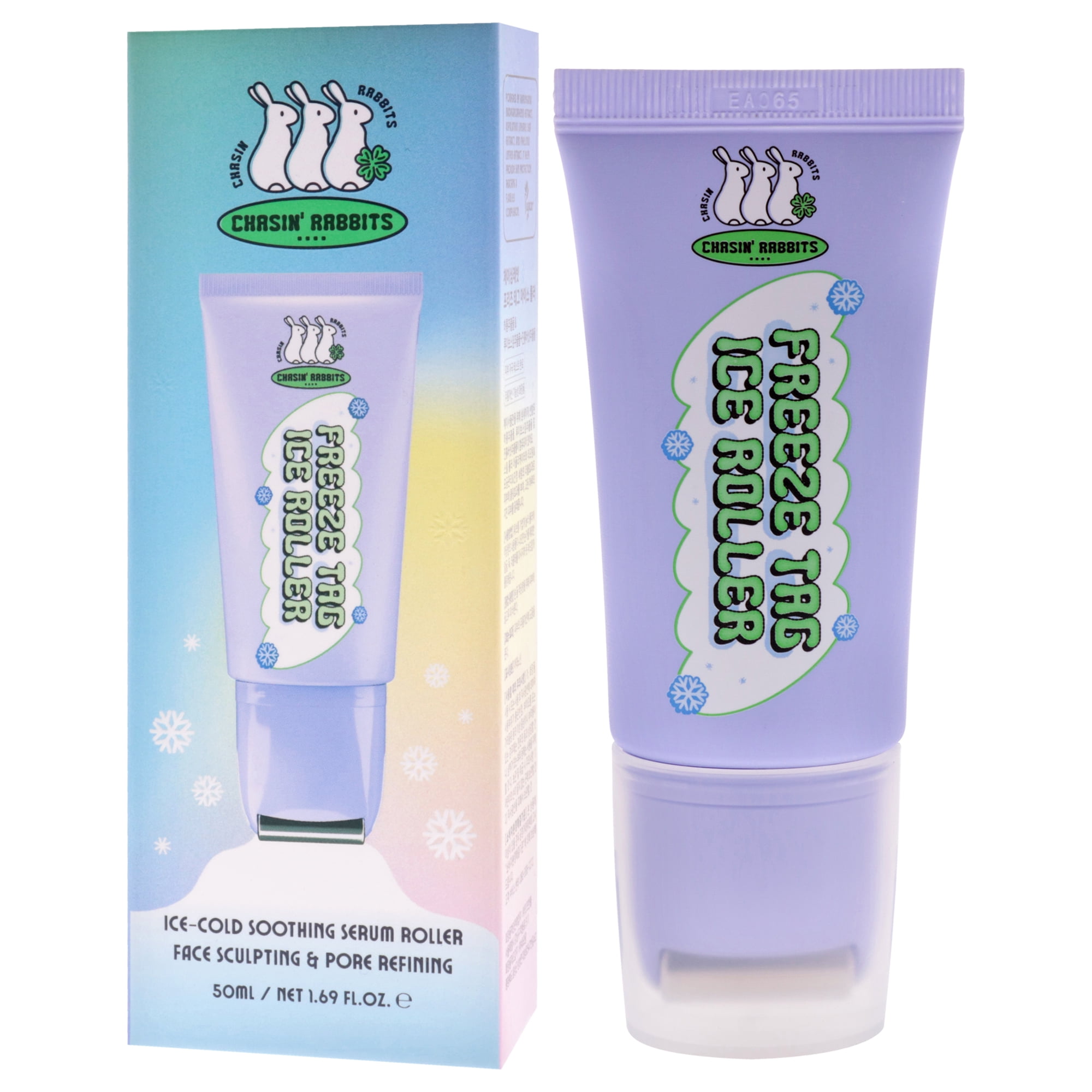 Chasin Rabbits Freeze Tag Ice Roller Face , 1.69 oz Serum