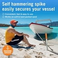 thumbnail image 4 of Better Boat Sand Spike Boat Anchor Pole System Slide Stick Sand Boat Anchor for Boat Beach Shallow Water, 4 of 7