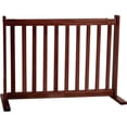 thumbnail image 1 of 20 Inch All Wood Small Free Standing Gate - Mahogany, 1 of 1