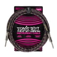 thumbnail image 1 of Cable para Instrumentos Ernie Ball Pitón Morado Trenzado 3 m Recto Recto, 1 of 2