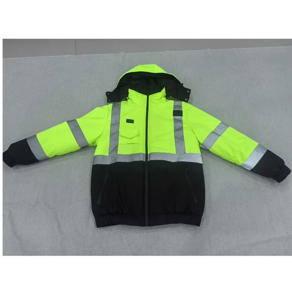 Ahabrexf Long Winter Coat,Men's Usb Heated Hooded Jacket with Zip Front and Long Sleeves for Winter