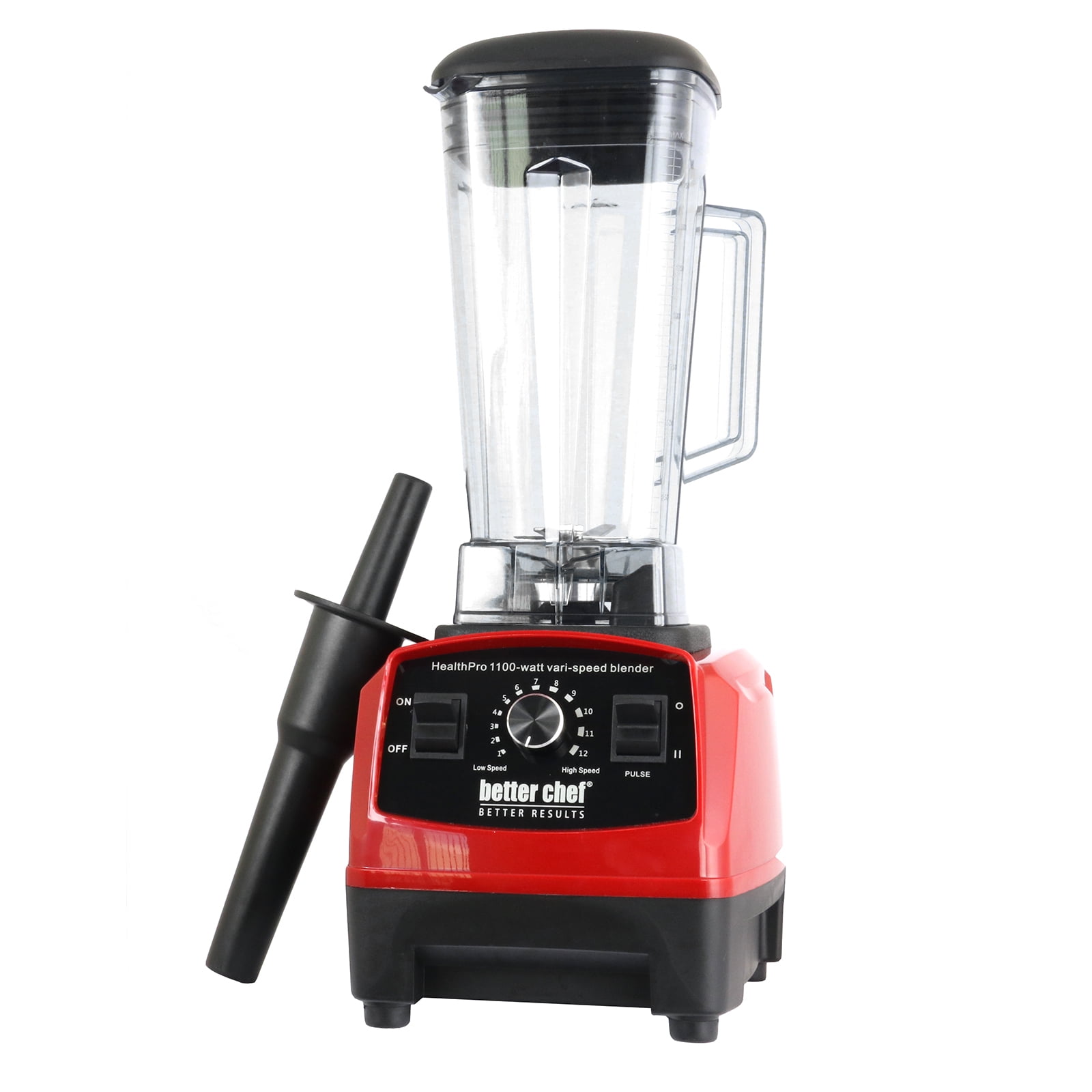 Better Chef HealthPro 1100Watt VariSpeed Blender in Red